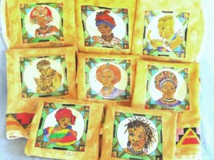 Placemat African Queens